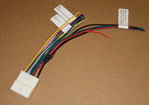 20-pin Headunit/Radio Wiring Harness Compatible with Subaru/Nissan (with