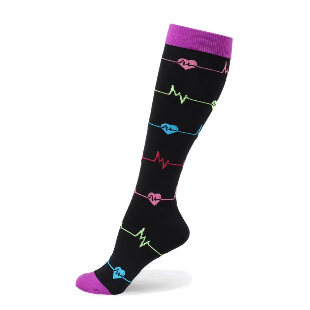 6 Pairs Compression Socks for Nurses, Men & Women, Support Socks for Long Hours