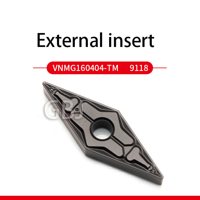 10PCS/BOX VNMG331/2 VNMG160404-TM VNMG 160408-TM 160412 Steel turning insertion
