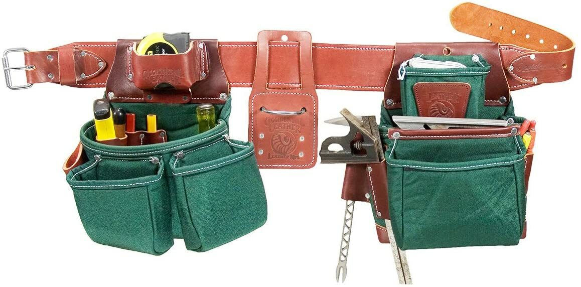 Occidental Leather 8080DB LG LG OxyLights Framer Set w/Outer Bags, Work Belt