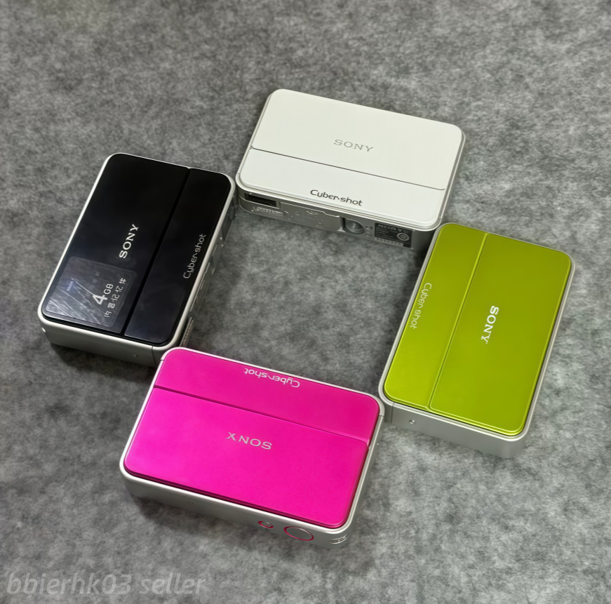 SONY Cyber-shot DSC-T2 Digital Camera 8.1MP 3x Optical Zoom Vintage CCD w/Flash