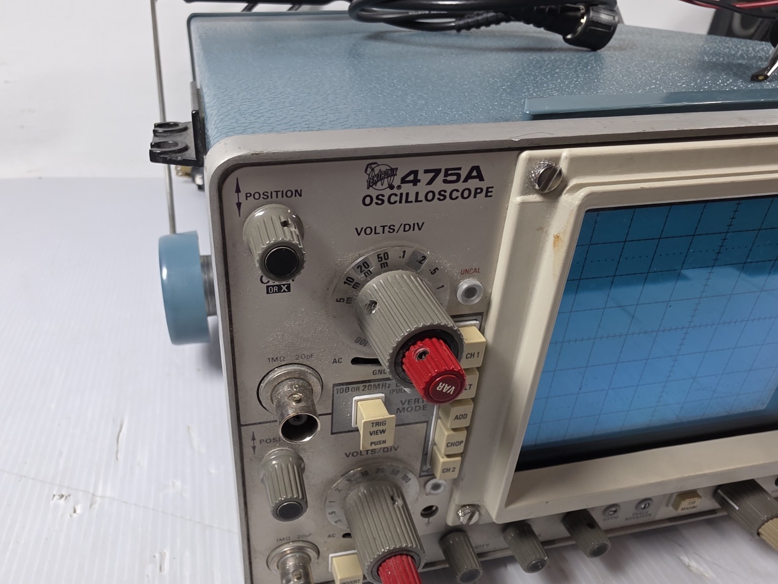 Tektronix Oscilloscope 475A 2 Channel As Is Condition Read