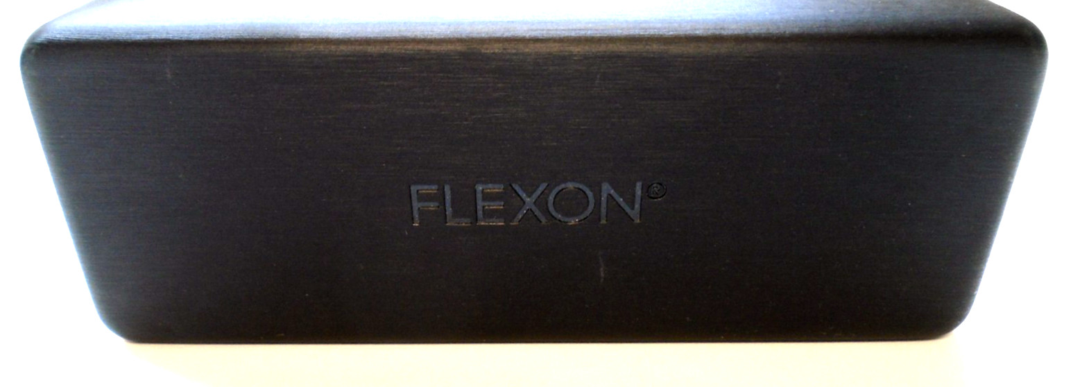 New Flexon Black Hard Clamshell Eyeglass Case/Sunglass Case/Just Case/Free Ship