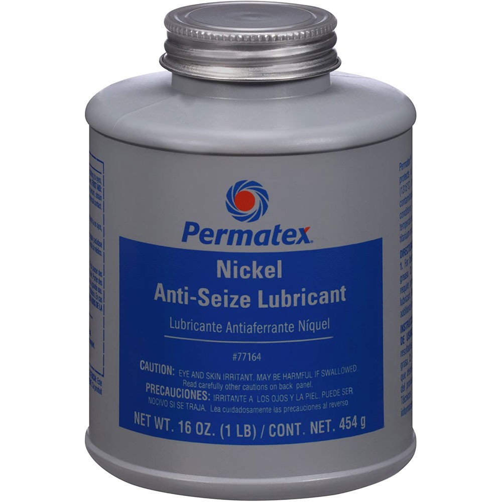 Permatex Anti-Seize Compound 77164; Nickel Anti-Seize 1 lb. Brush Top