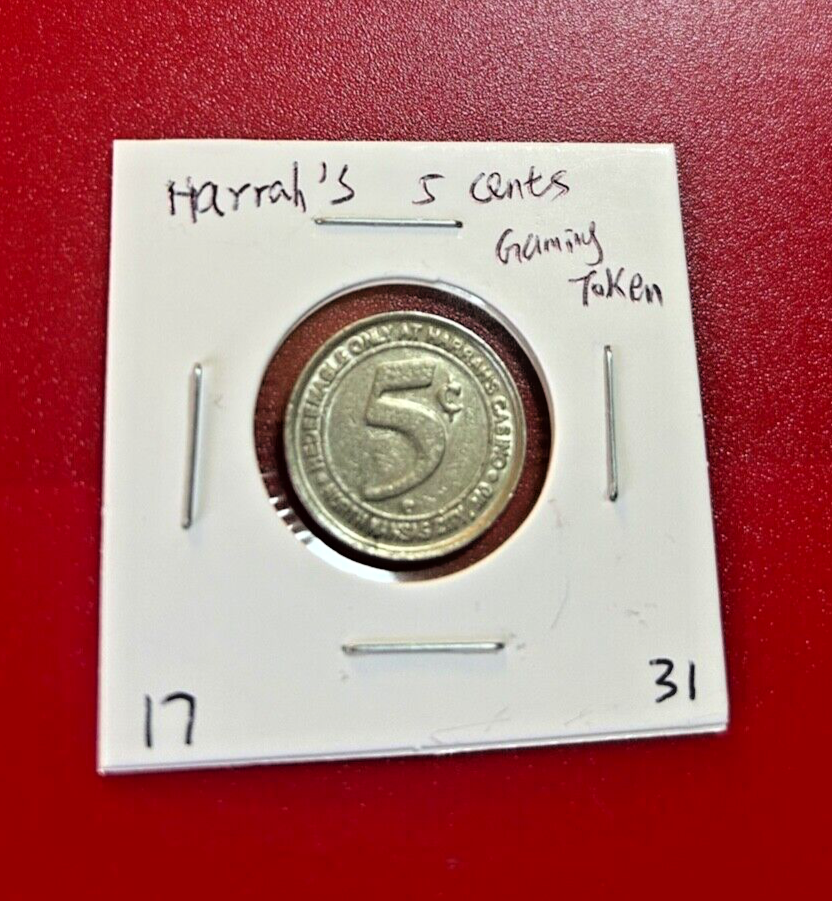 Harrah's 5 Cents Gaming Token