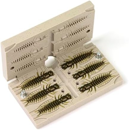 FatFish W155-6C Bait Mold Soft Plastiс Lure Making Injection Mold for Do-It Fish