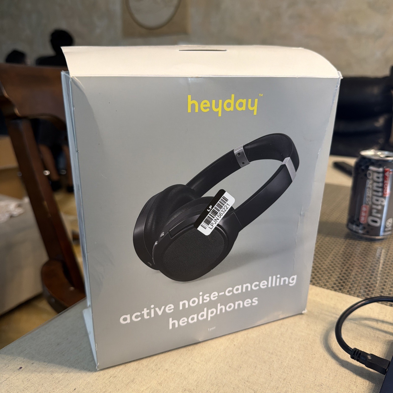 heyday - active noise canceling headphones - Black - OPEN BOX