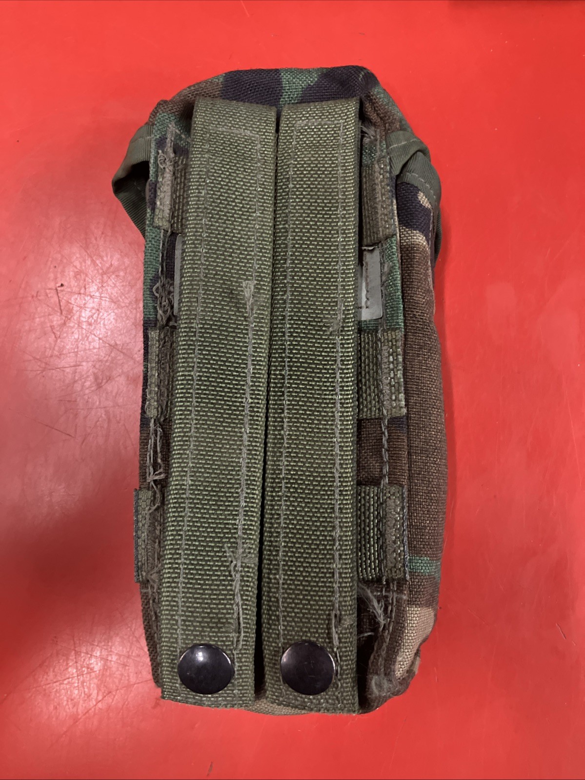 USGI Woodland MOLLE Double Mag Pouch SDS