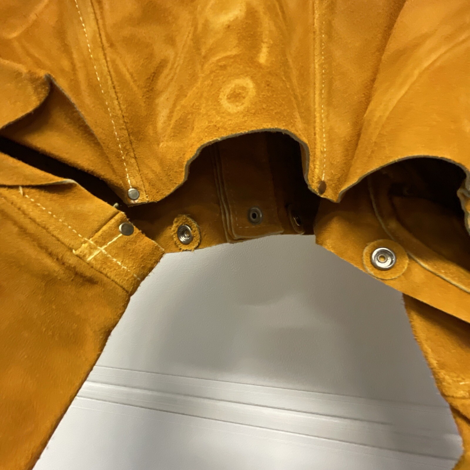 Tillman Brand, Cape Sleeve, Split Bourbon, Cowhide, Large 2X HD Stitched. Plain
