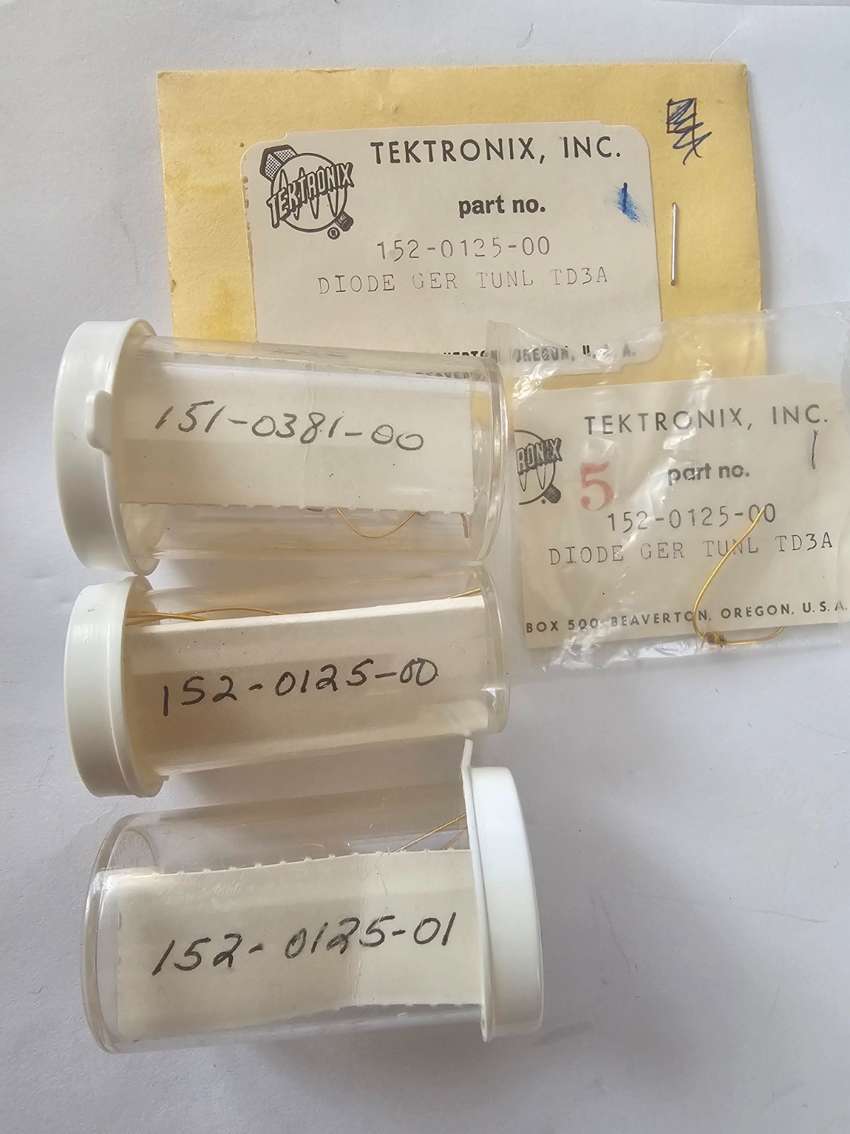 Tektronix Tunnel Diodes TD3A