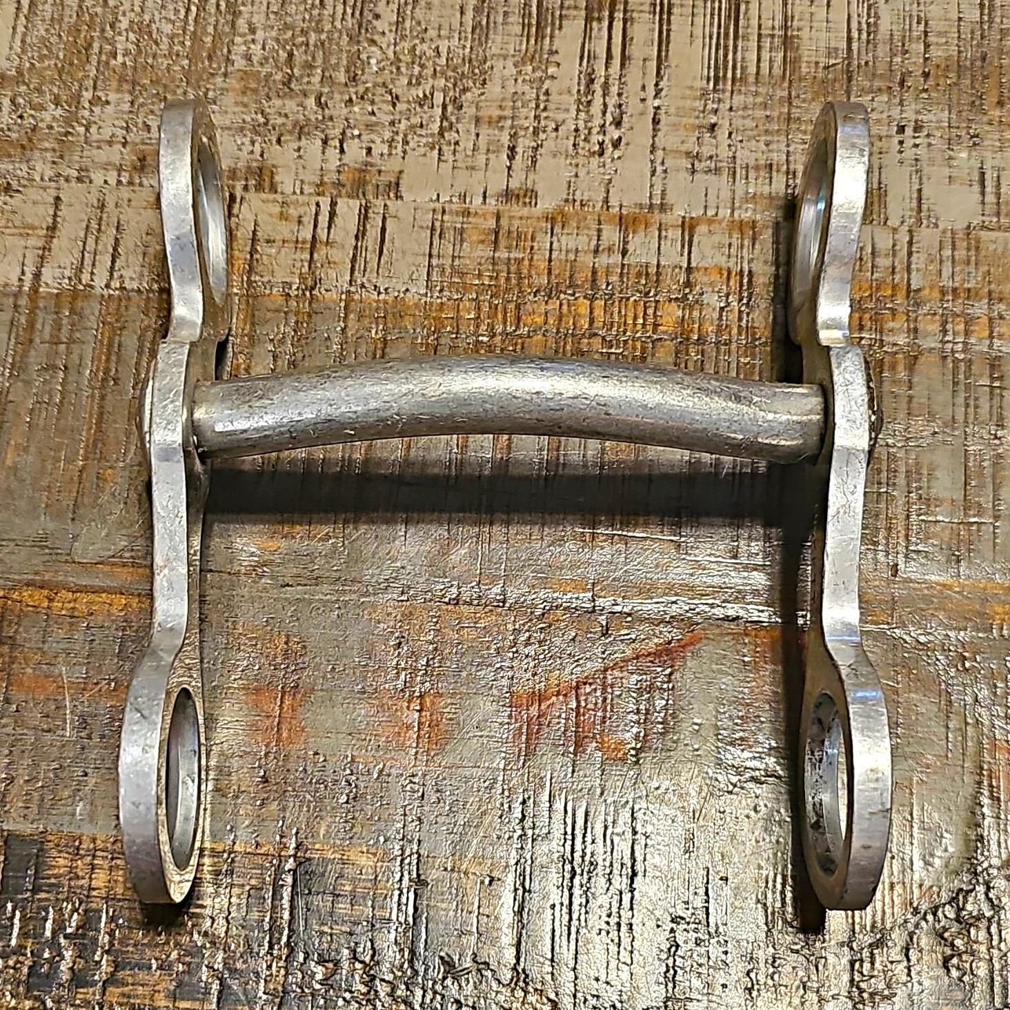 Crockett Western Aluminum Pony Snaffle Bit W/ Second Pony Bit