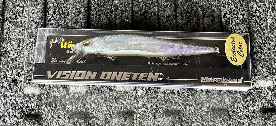 Megabass Ito Vision ONETEN 110 SS Pearl Minnow One Ten JDM Limited Release Rare