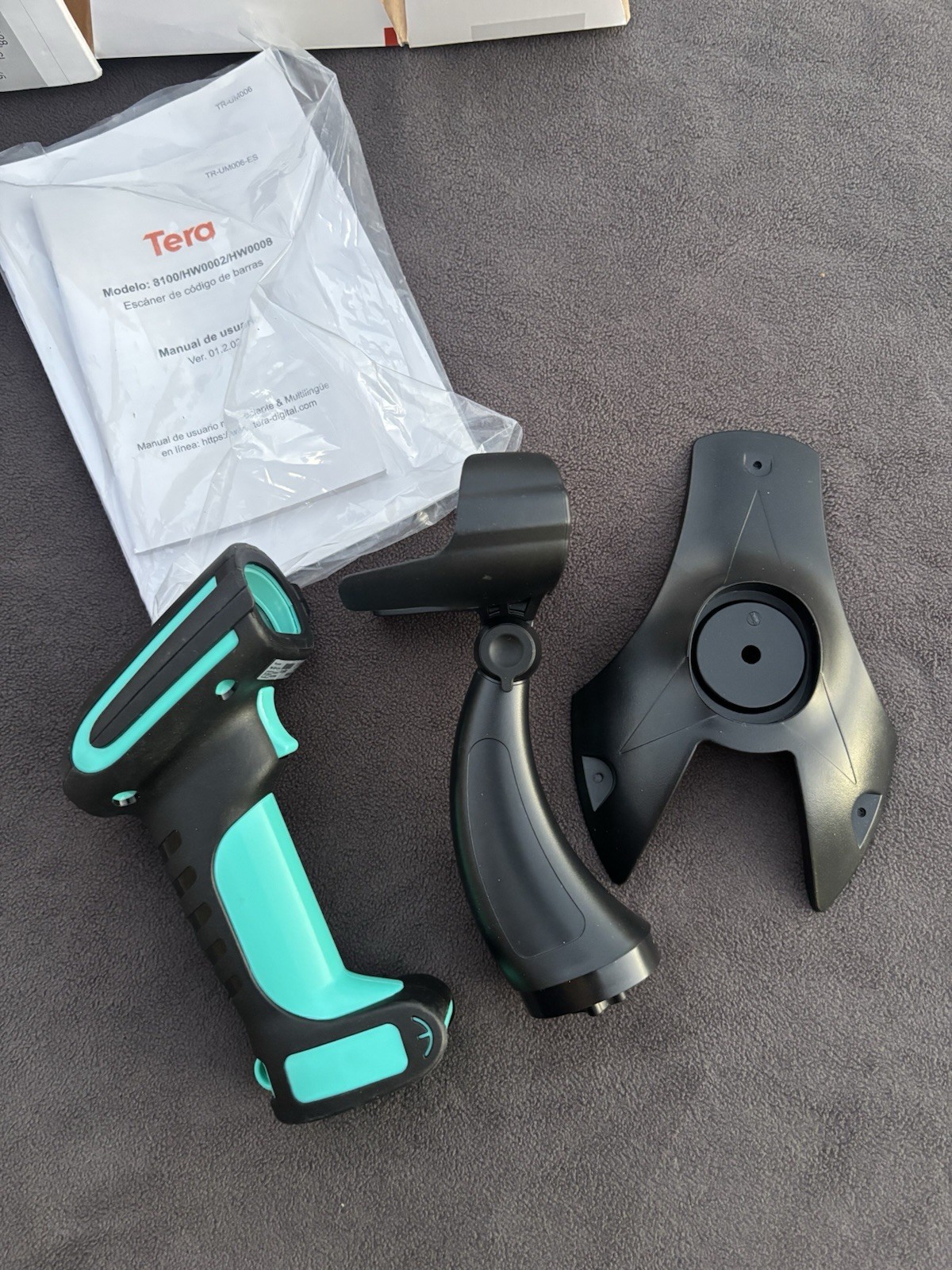 TERA 8100 Industrial 2D Handheld Barcode Scanner (INCOMPLETE) See Photos