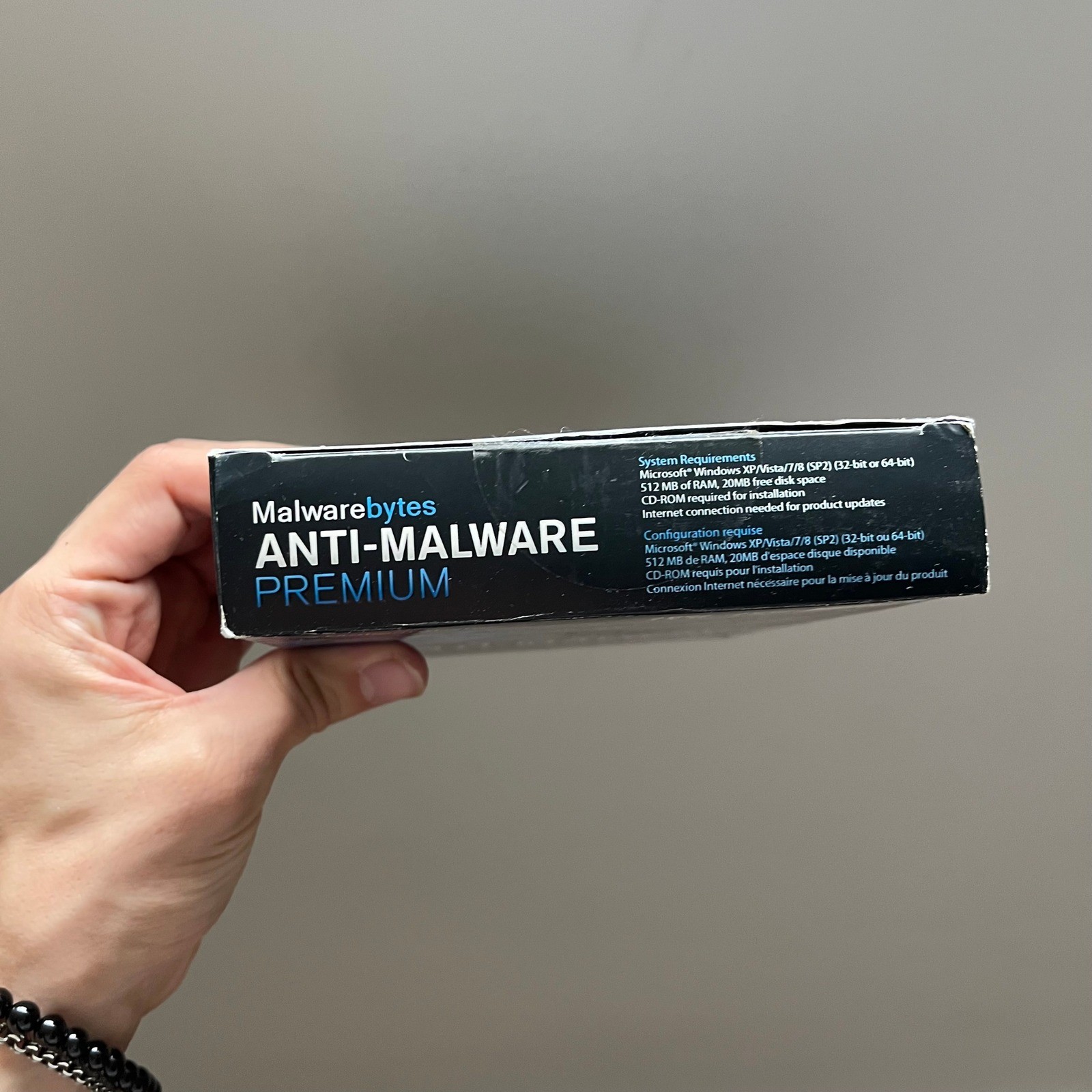 Malwarebytes Anti-Malware Premium 1 Year 3 PCs Windows CD-ROM Retail Box 2014