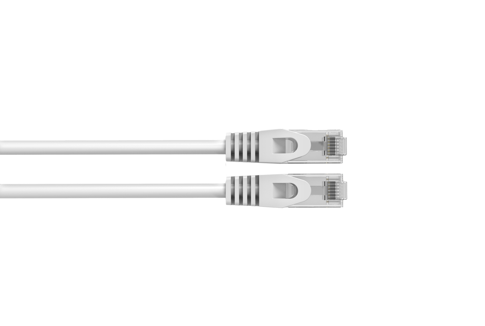 CAT6 Slim Ethernet Patch Cable White 1FT 25 PACK