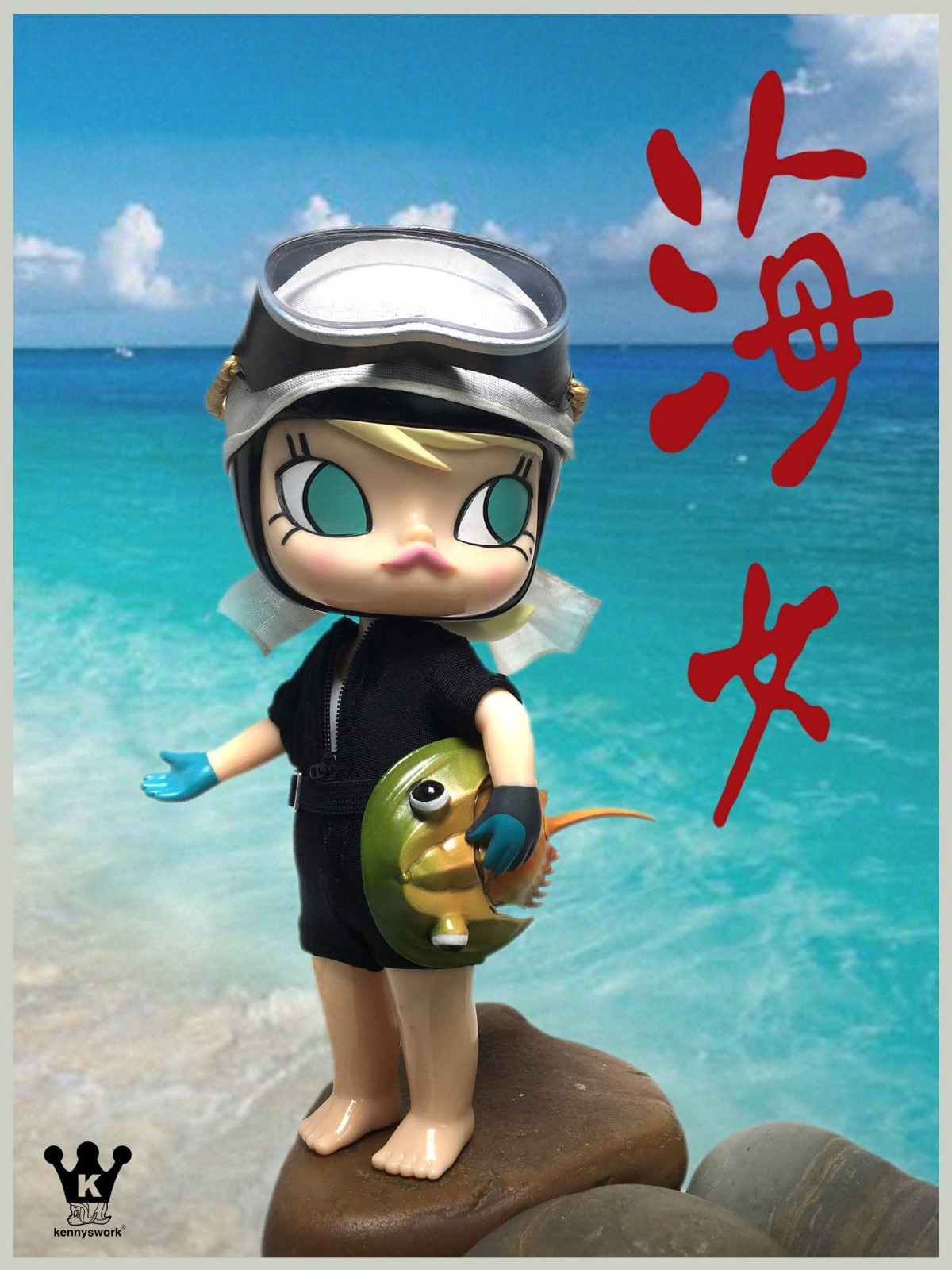 Genuine Kennyswork Molly Ocean Girl Sea Girl Figure Special Limited 1000 Version