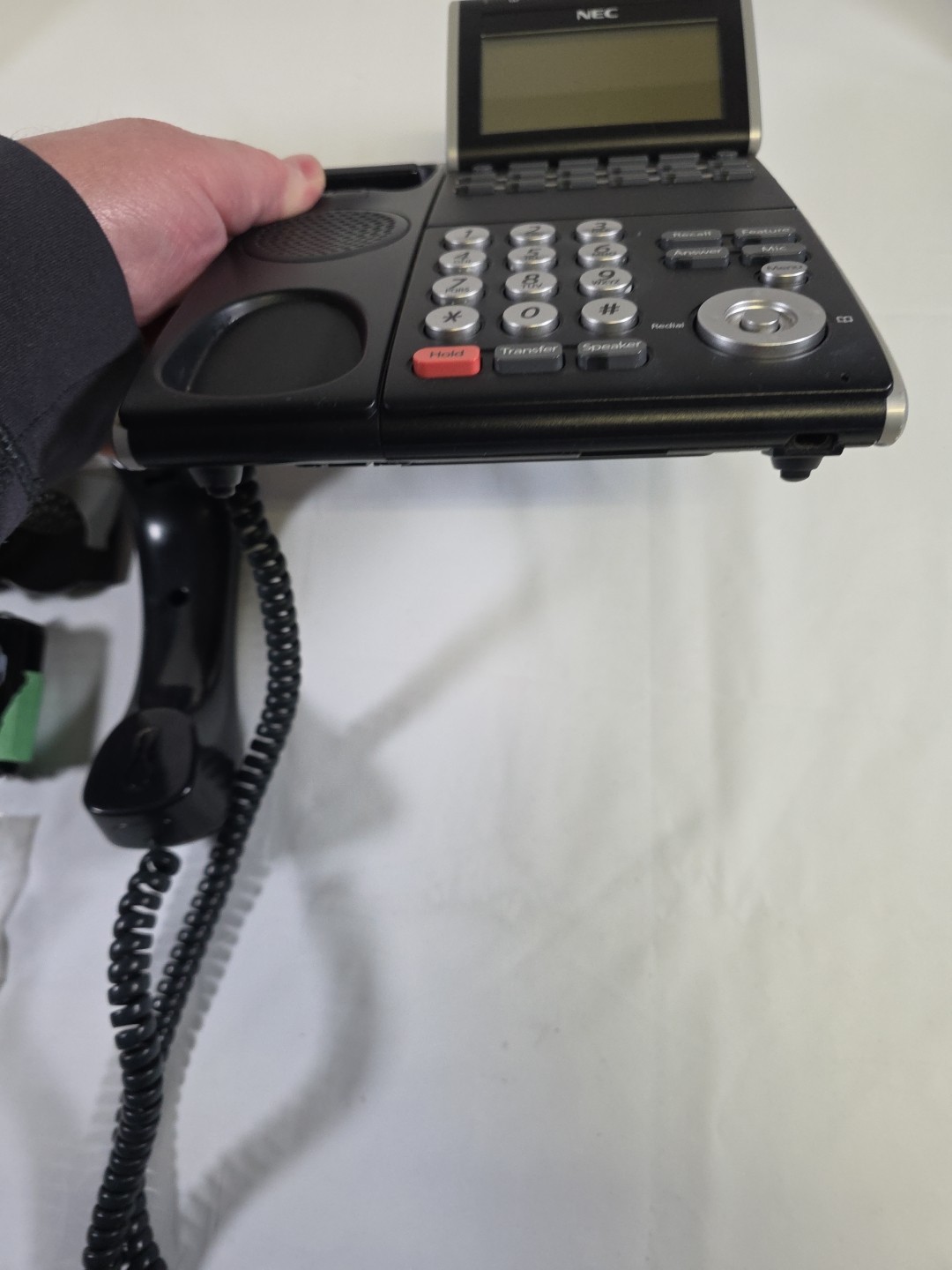 NEC ITL-12D-1(BK)TEL ILV(XD)Z-Y(BK) Lot# K26DMF-G Business Phone Plus Acc.