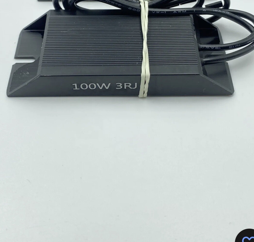 100 Watt 3 OHM 1pc Aluminum Housed Wire-wound Resistor High Quality In Stock