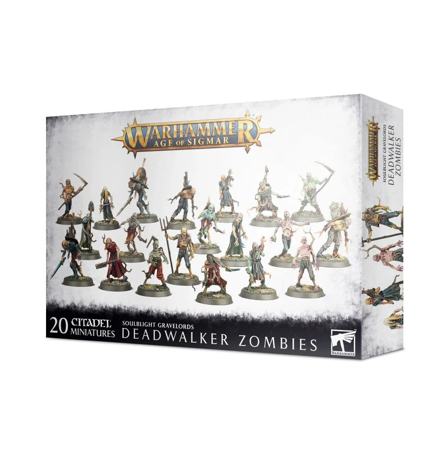 Soulblight Gravelords Deadwalker Zombies - Warhammer Age of Sigmar - New! 91-07
