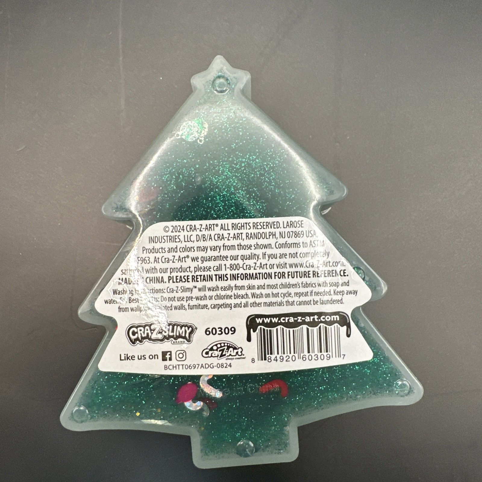 Crazy Slimy Holiday Slimy Tree