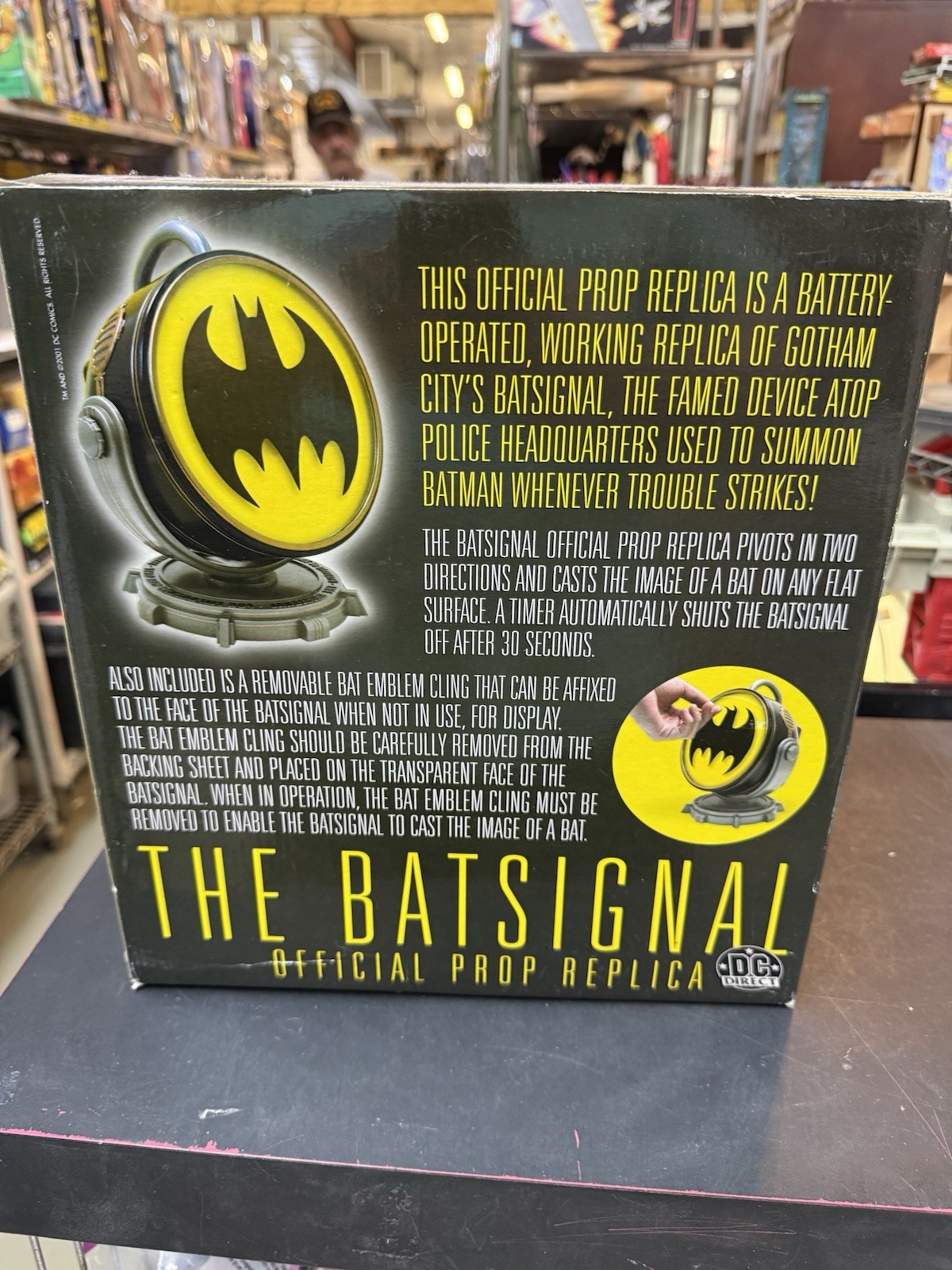 DC direct the bat signal official prop replica