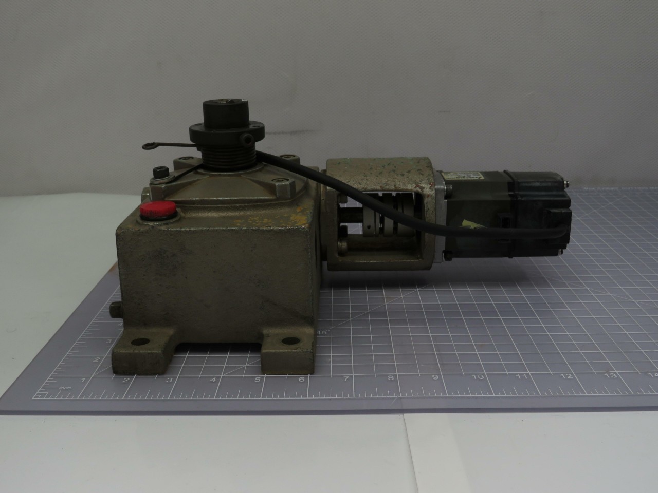 BELLPONY NPO12 ROTARY INDEX TABLE W HC-MF23 AC SERVO MOTOR T190398