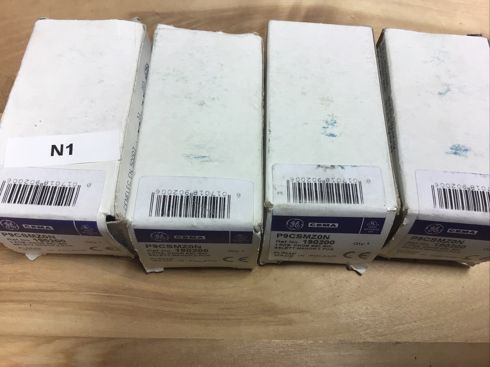 CEMA General Electric P9CSMZ0N Lot Of 4