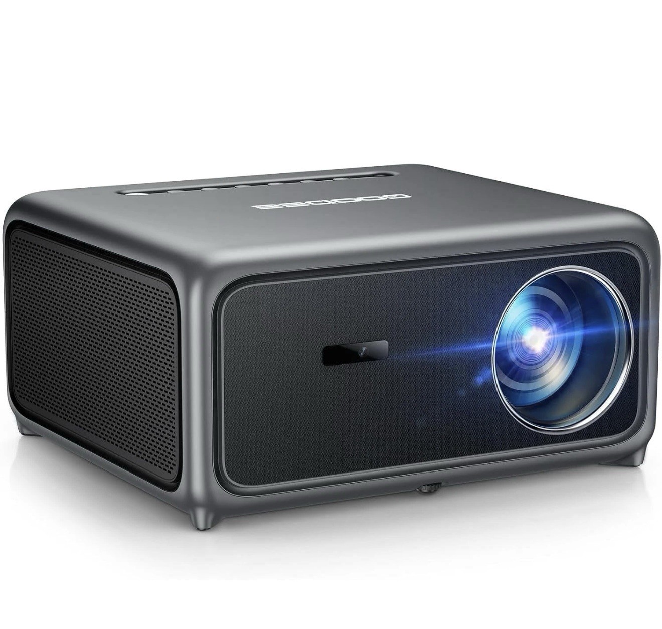 GooDee AC571 4K Smart Projector with WiFi & Bluetooth 3000 ANSI UHD Home Theater