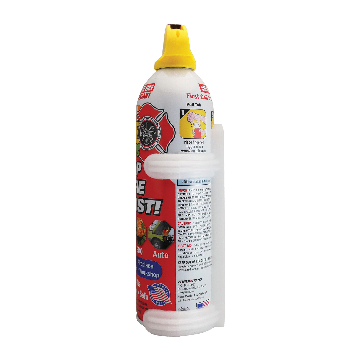 FIRE GONE 2-FG-7209 Fire Suppressants with Bracket, 2 pk