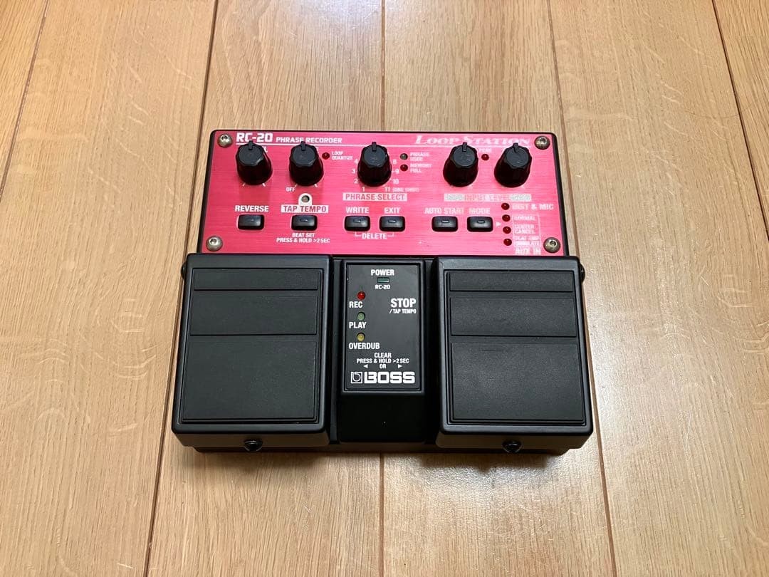 Used Boss RC-20  Loop Station Twin Pedal Recorder Looper