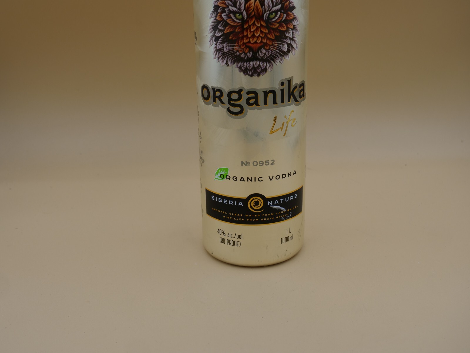 ORGANIKA Organic Vodka #0952 EMPTY Bottle Decoration