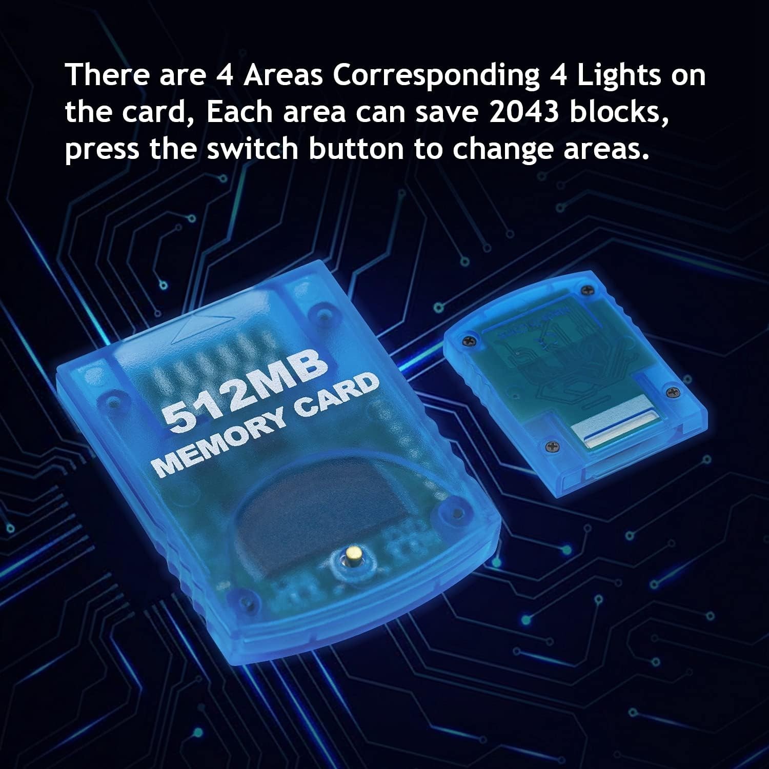 Gamecube Memory Cards,Memory Card Compatible with Gamecube and Wii Console - ...