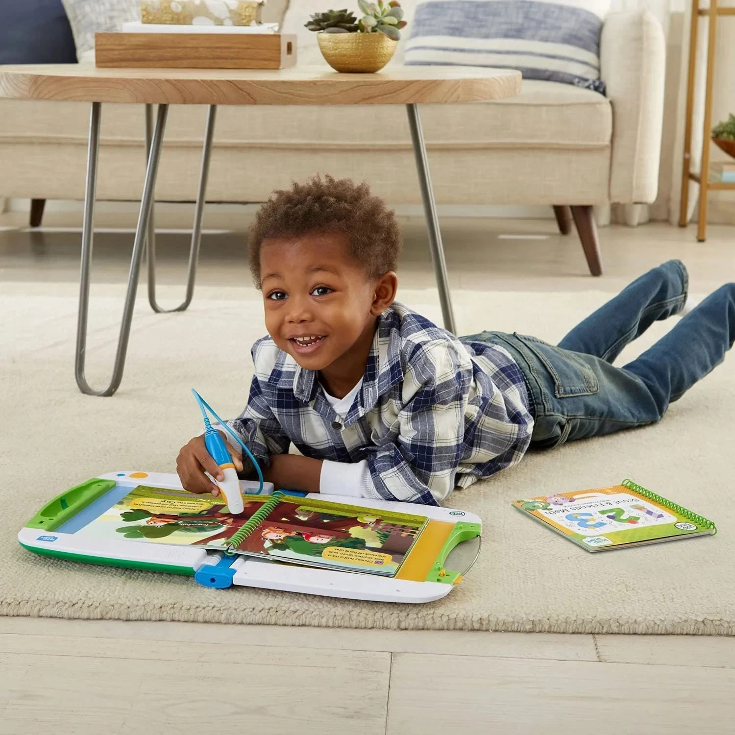LeapFrog LeapStart Interactive Learning System +Book Preschool & Pre-K Green EUC