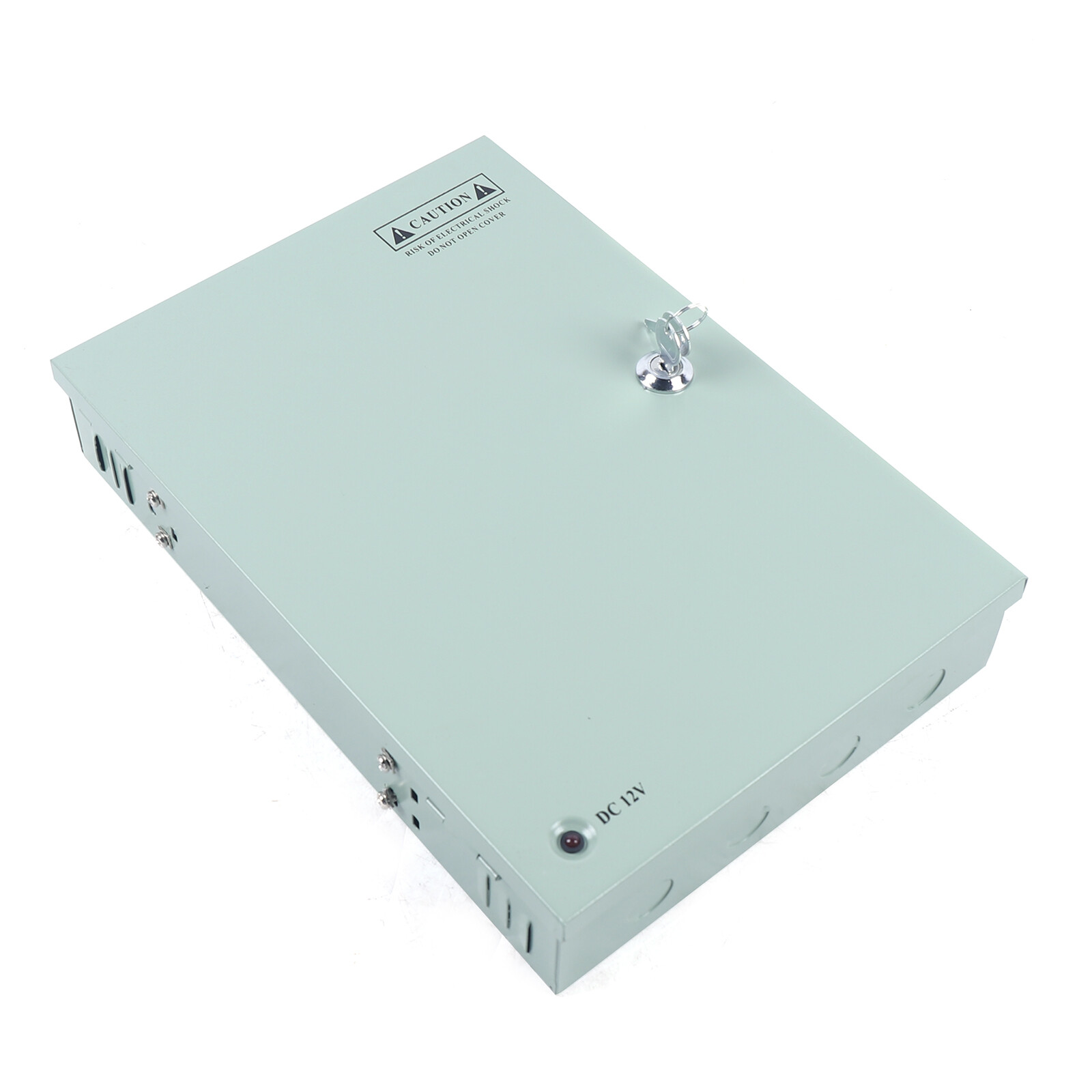 18 Channel Power Supply Distribution Box Case For CCTV Security Camera 12V 30A