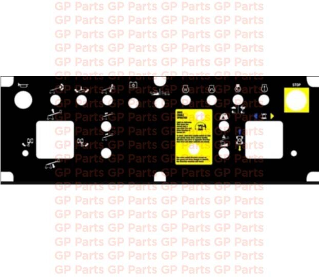 Genie 824522GT,CONTROL BOX DECAL (Tier 4) S40/45