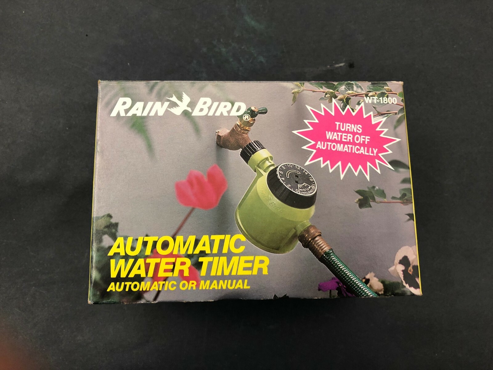Vtg Rainbird Rain Bird WT-1800 Automatic Water Timer New in Box!!!