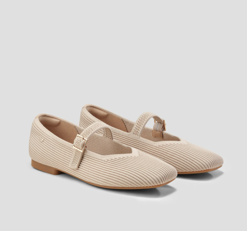 SALE Vivaia Women's Square-Toe Mary Janes (Margot Mary Jane)