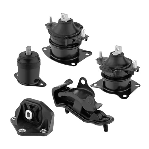 5Pcs Engine Motor Mount & Trans Mount Compatible with a-cura 2004 2005 2006 TL