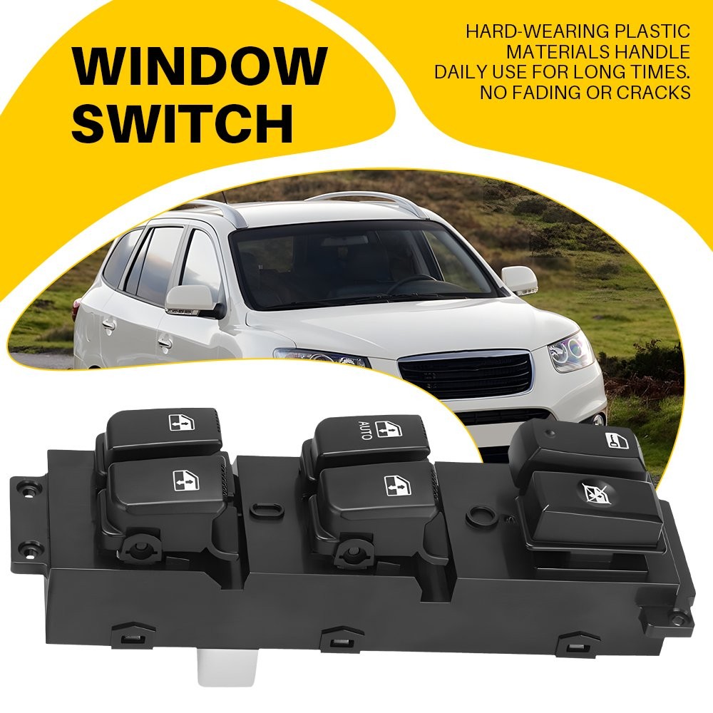 Left Master Power Window Switch For Hyundai Santa Fe 06-13 07 08 09 10 2011 2012