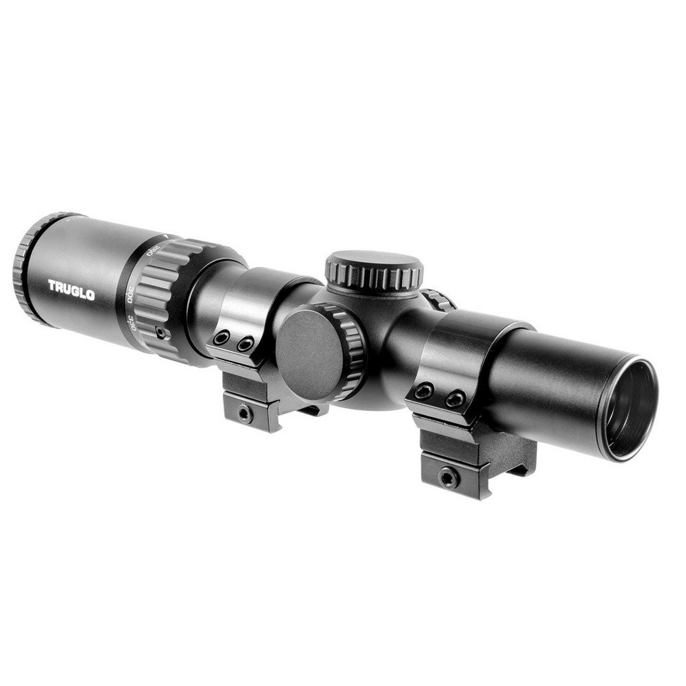 Truglo Opti Speed Crossbow Scope 1-4X24 mm Anodized Matte Black Finish TG8514BLC