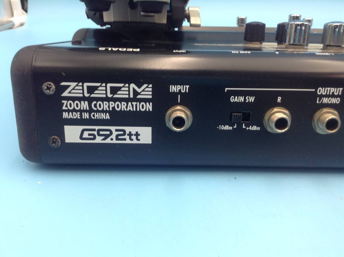 ZOOM G9.2TT Multi Effects Guitar Effect Pedal From Japan Tested working