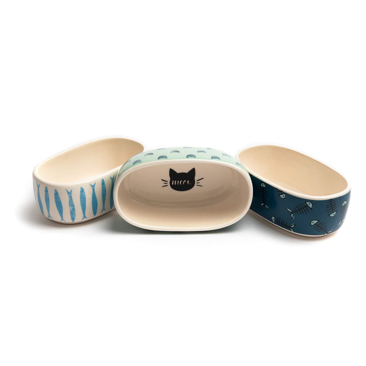 Park Life Designs Monty Oval Cat Dish 2 Cup