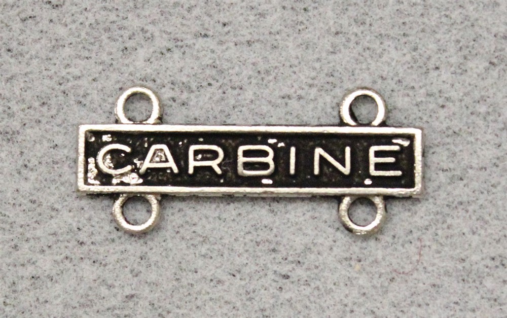 U.S. Army: CARBINE - bar for Marksmanship Badge - nhm