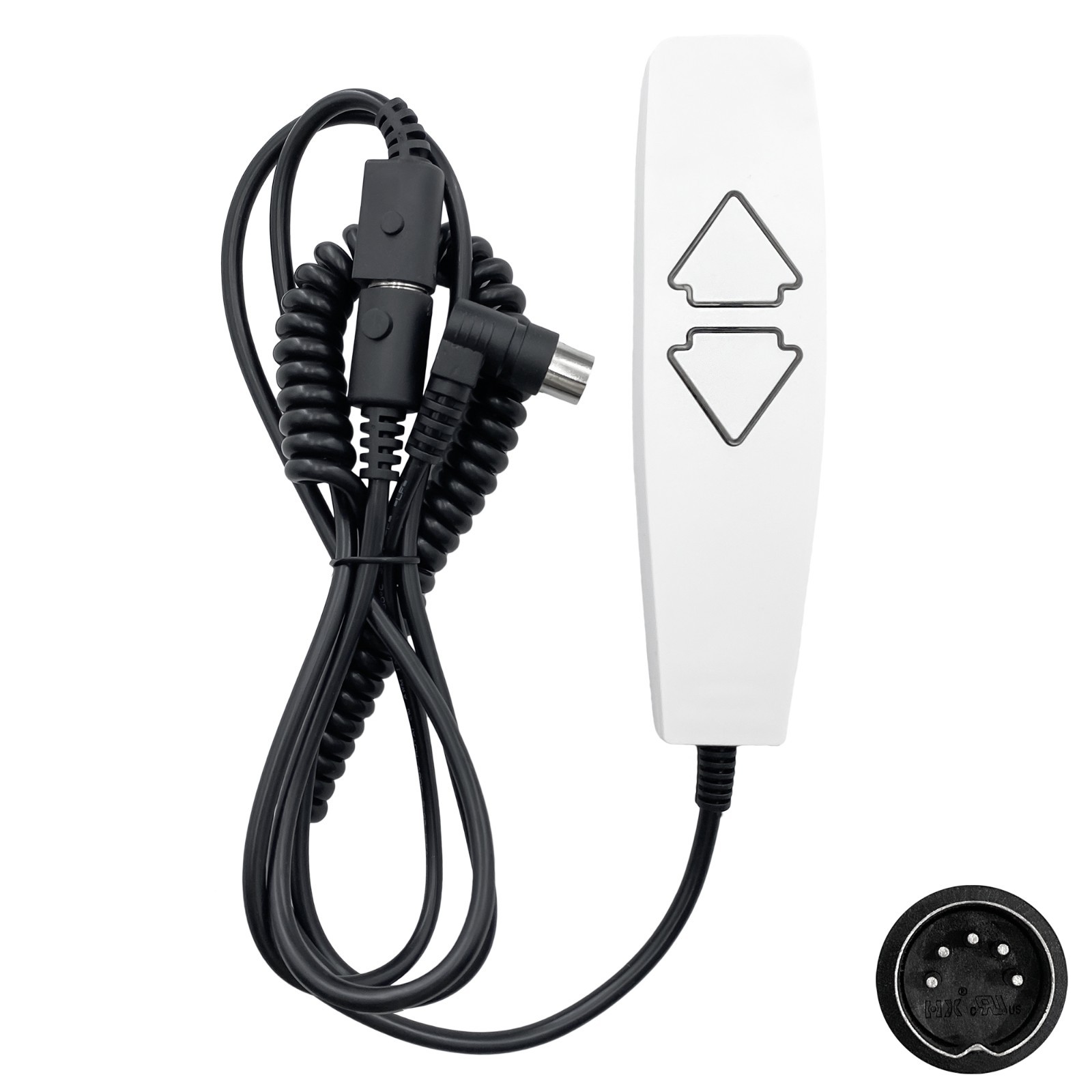 Lift Chair 2 Button 5 Pin Remote Hand Control USB Backlight replace Pride Remote
