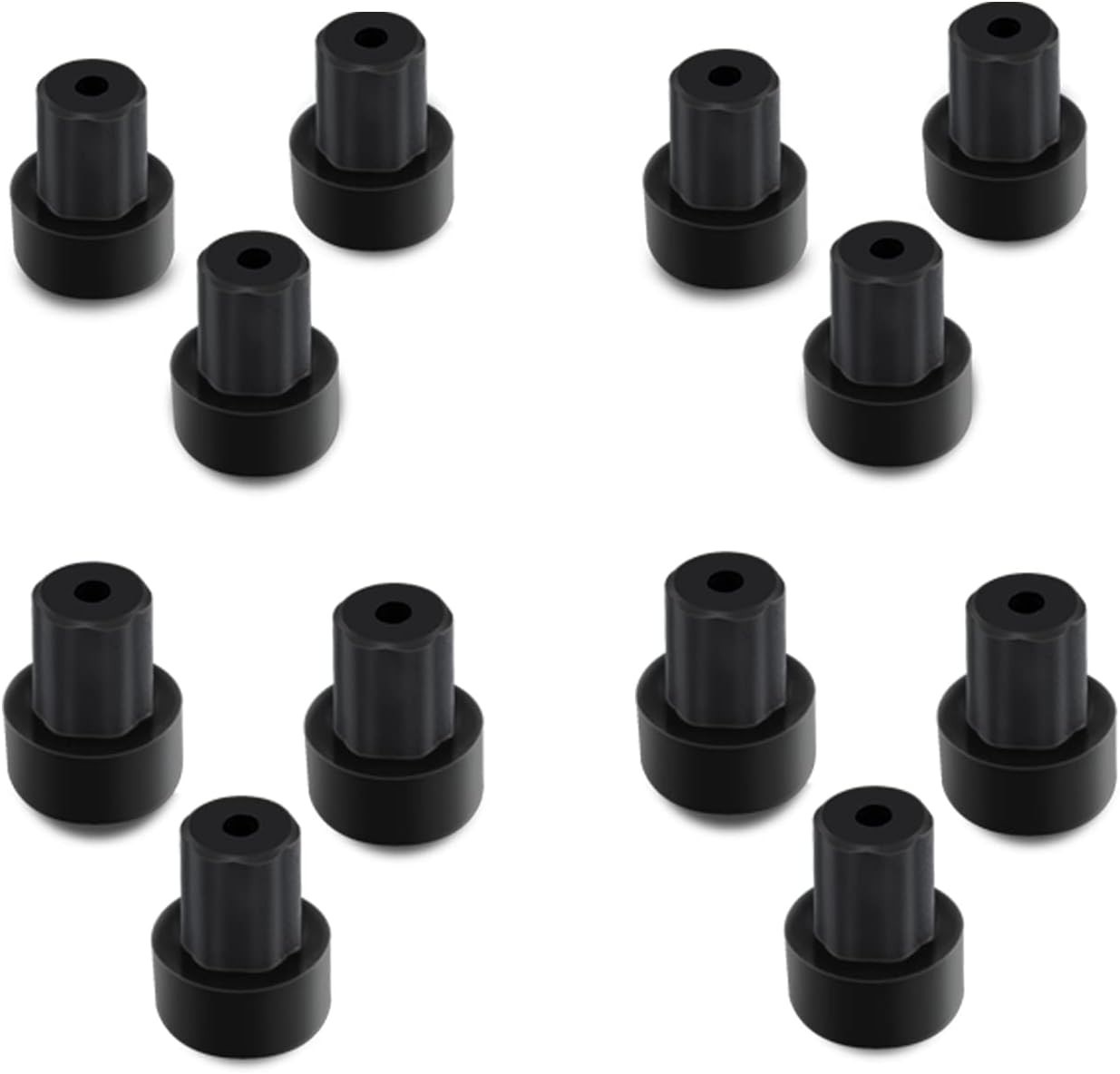 12 Pcs W10919249 Grate Rubber Feet Replacement for Samsung Stove Whirlpool Range