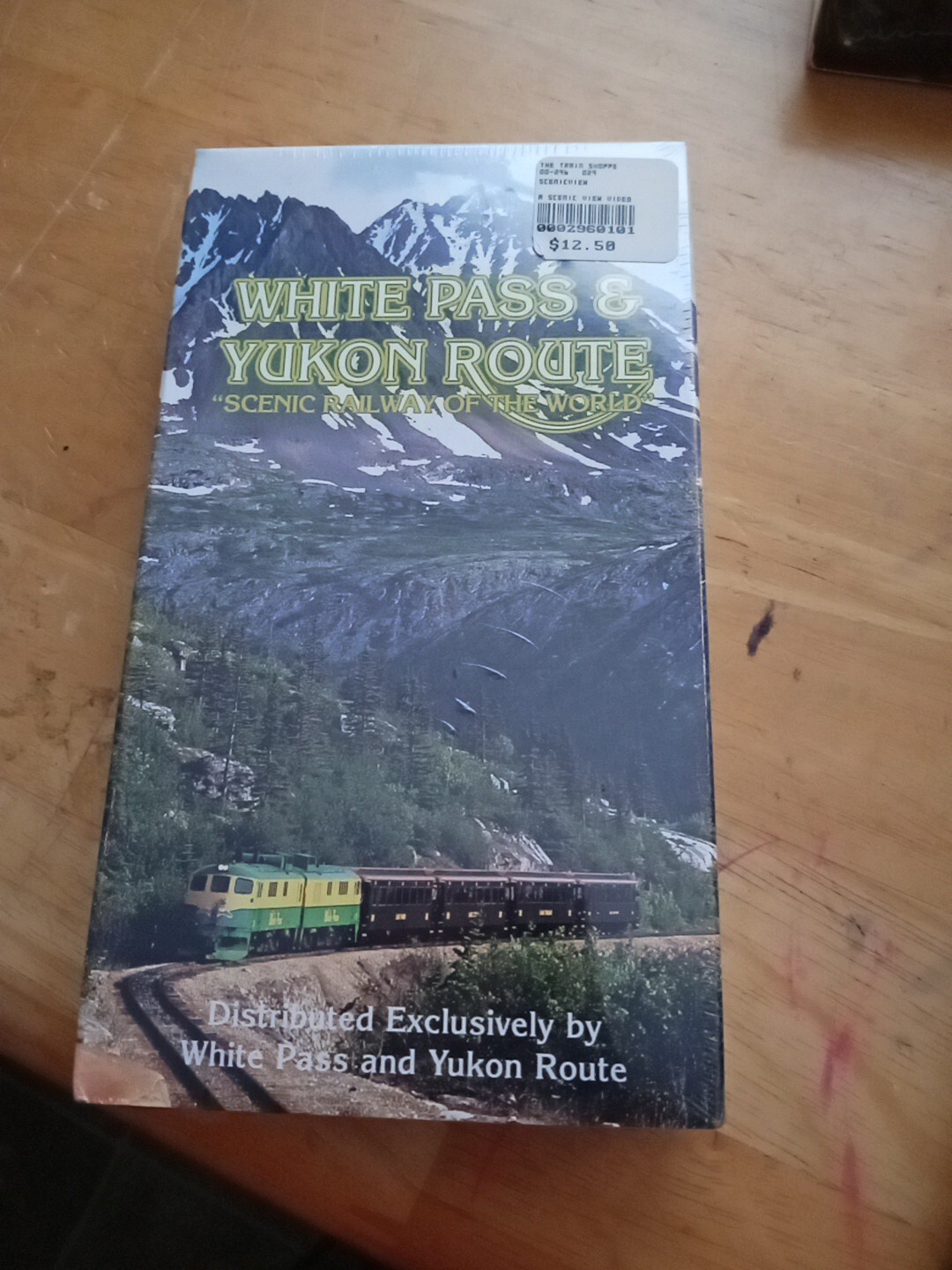 New Unopened VHS "White Pass & Yukon Route" Scenic Railway Of The World (1994)