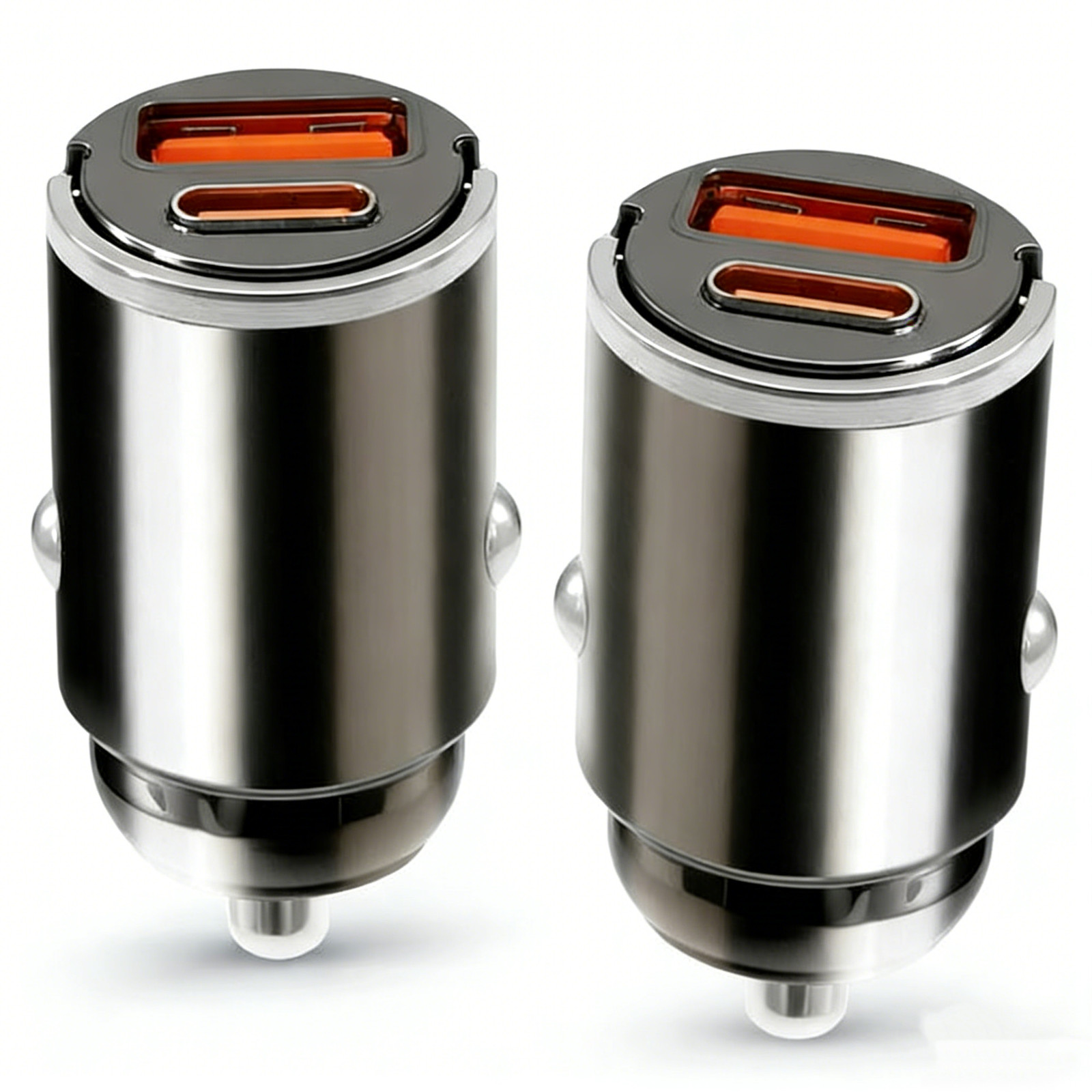 Super Fast Car Charger Adapter 2 USB Port  for iPhone Samsung Android Cell Phone