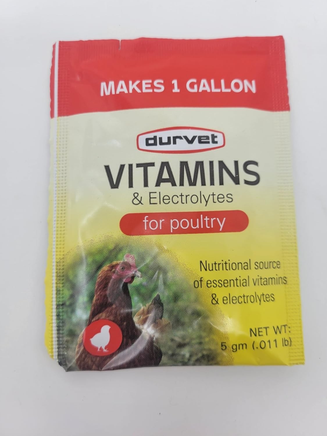 Vitamins & Electrolytes for Poultry 5 Gram 3 Pack Makes 3 Gallons