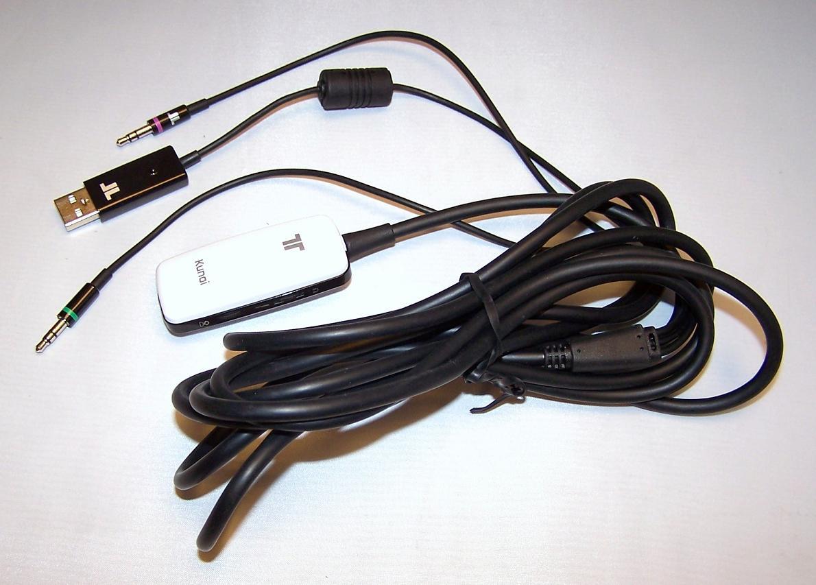 Mad Catz Tritton Inline Audio Control Cable Adapter ONLY fo Kunai Headphones OEM