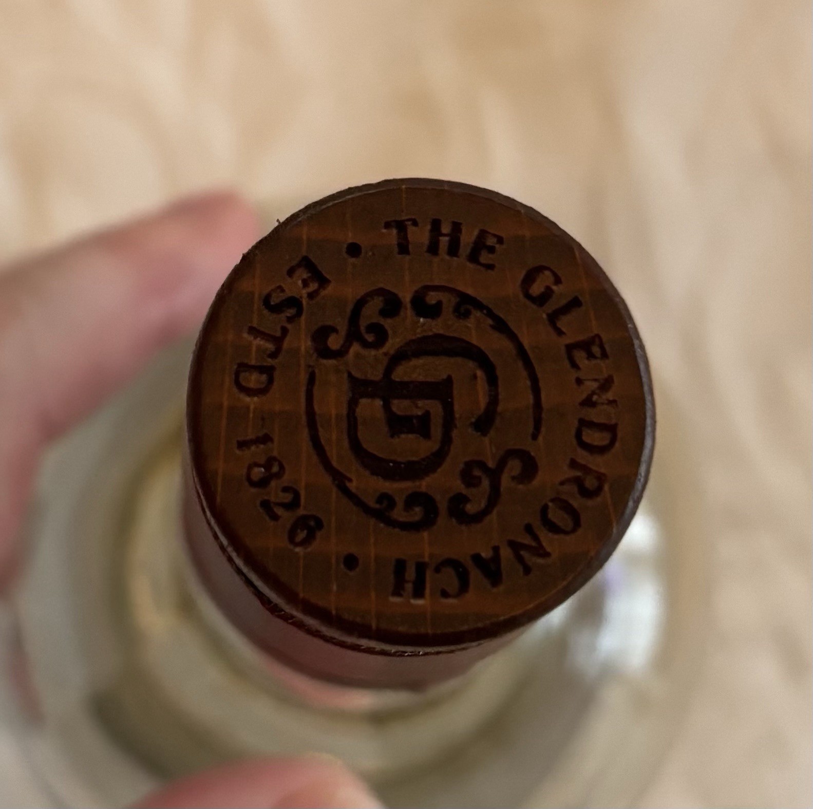 Glenrodach 12 Year Single Malt Scotch Whisky Empty Bottle Cork
